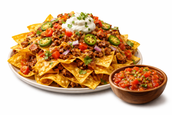 Nachos se salsou
